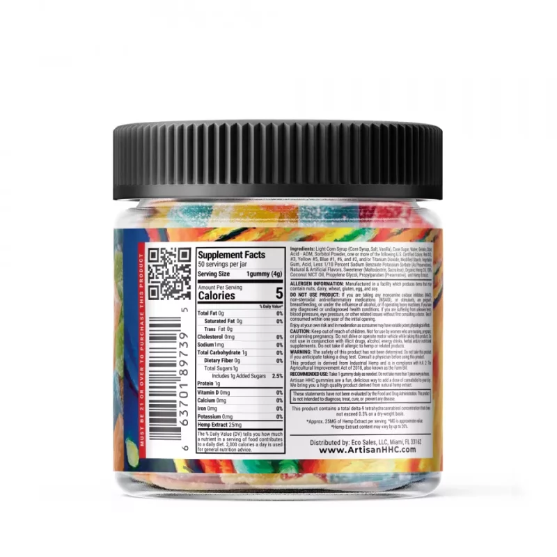 Buy Artisan HHC THC Gummies Online You’ll find that all of our HHC gummies are third-party tested for purity and contaminants